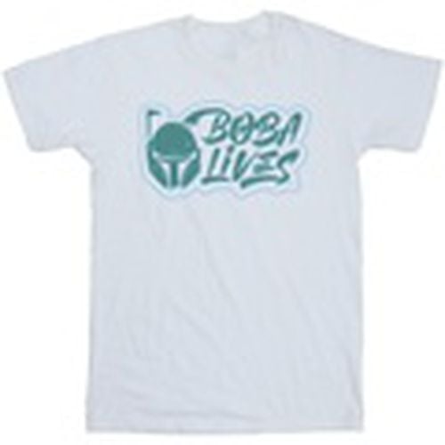 Camiseta manga larga The Book Of Boba Fett Lives para hombre - Disney - Modalova