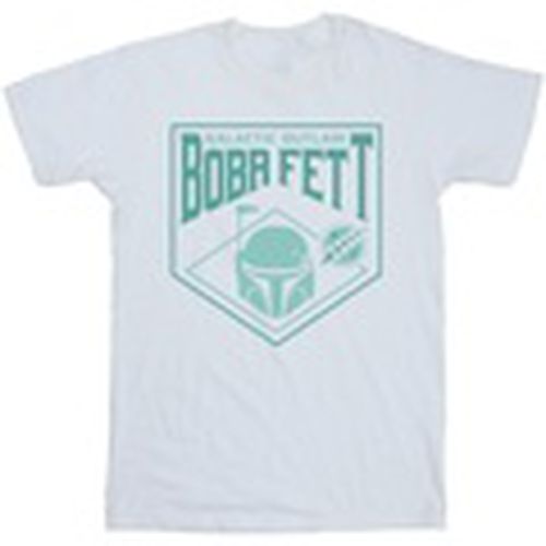 Camiseta manga larga The Book Of Boba Fett Galactic Helm Chest para hombre - Disney - Modalova