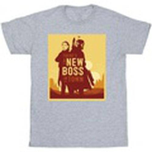 Camiseta manga larga The Book Of Boba Fett New Boss para hombre - Disney - Modalova