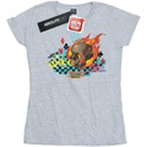 Camiseta manga larga Wreck It Ralph Race Skull para mujer - Disney - Modalova