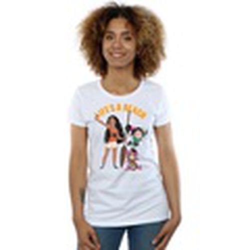 Camiseta manga larga Wreck It Ralph Moana And Vanellope para mujer - Disney - Modalova