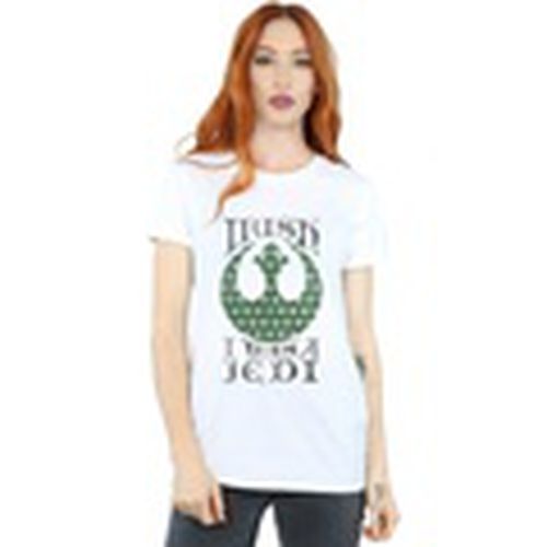 Camiseta manga larga Irish I Was A Jedi para mujer - Disney - Modalova
