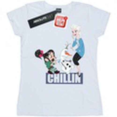 Camiseta manga larga Wreck It Ralph Elsa And Vanellope para mujer - Disney - Modalova