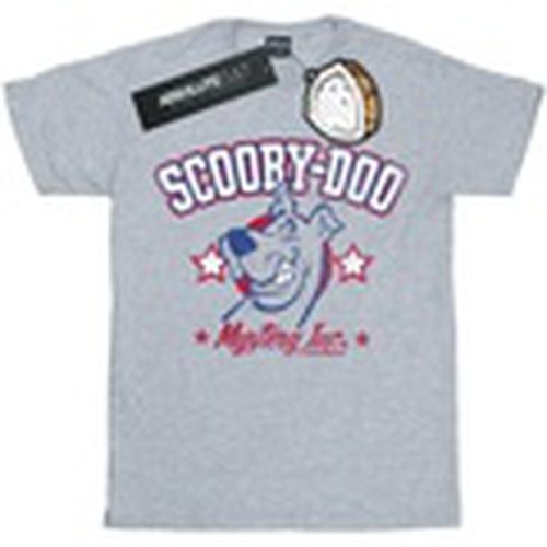 Camiseta manga larga Collegiate para hombre - Scooby Doo - Modalova