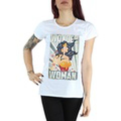 Camiseta manga larga Wonder Woman Poster para mujer - Dc Comics - Modalova