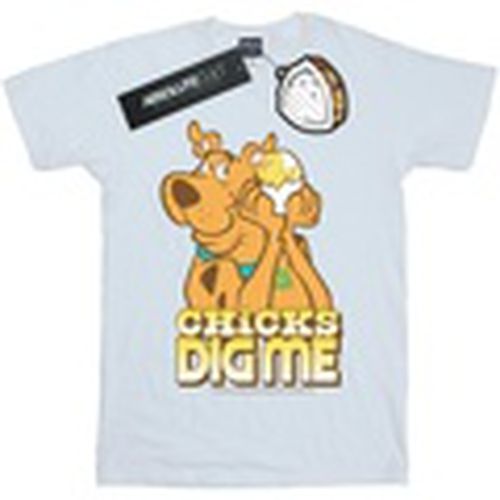 Camiseta manga larga Chicks Dig Me para hombre - Scooby Doo - Modalova