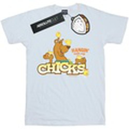 Camiseta manga larga Hangin With My Chicks para hombre - Scooby Doo - Modalova