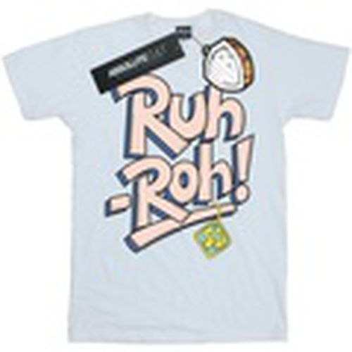 Camiseta manga larga Ruh-Roh Dog Tag para hombre - Scooby Doo - Modalova