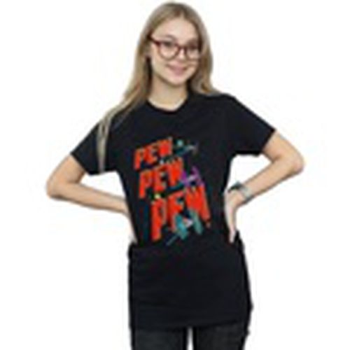 Camiseta manga larga Tie Fighters Pew Pew para mujer - Disney - Modalova