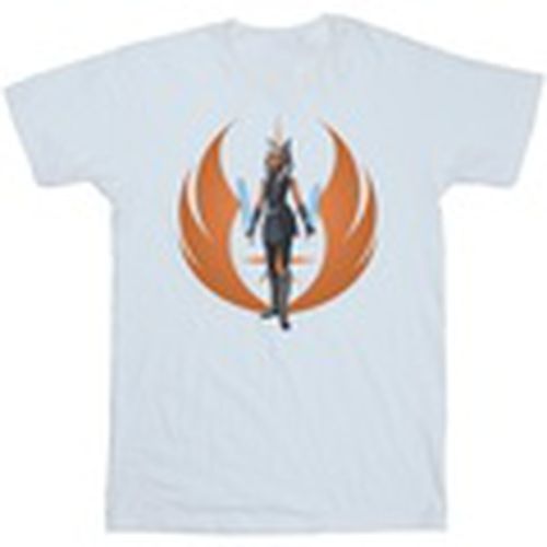 Camiseta manga larga Clone Wars Ahsoka Rebel Pose para hombre - Disney - Modalova