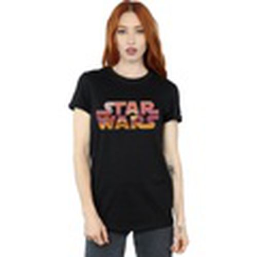 Camiseta manga larga Tatooine Suns Logo para mujer - Disney - Modalova