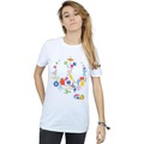Camiseta manga larga Silhouette Collage para mujer - Disney - Modalova