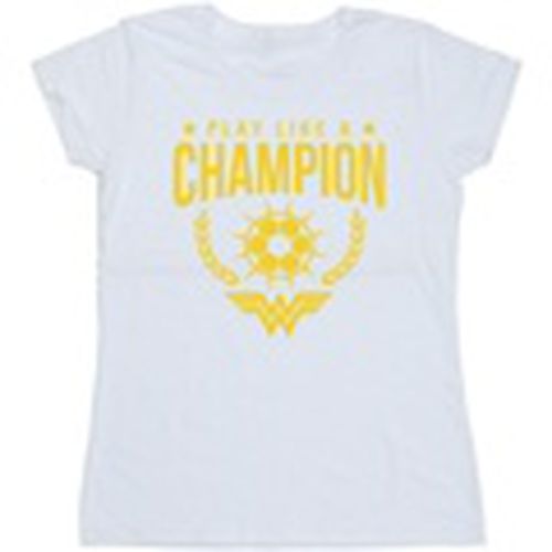 Camiseta manga larga Play Like A Champion para mujer - Dc Comics - Modalova