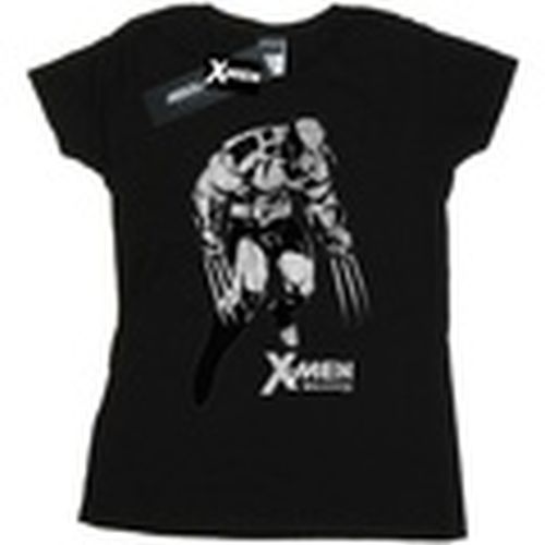Camiseta manga larga X-Men Wolverine Tonal para mujer - Marvel - Modalova
