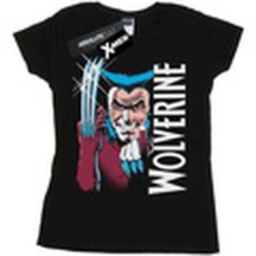 Camiseta manga larga X-Men Wolverine Come Here para mujer - Marvel - Modalova