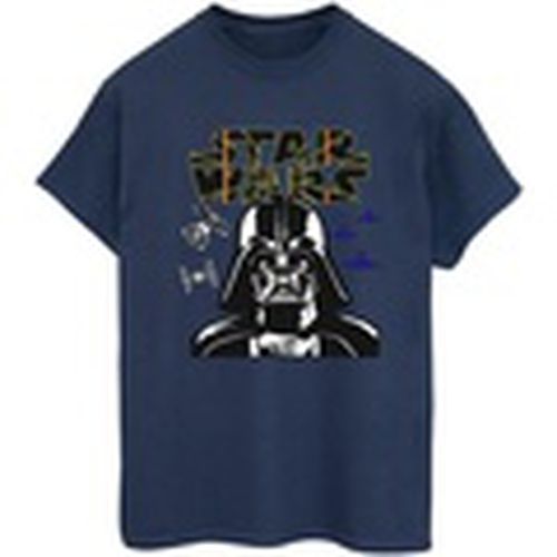 Camiseta manga larga Darth Vader Comp Logo para mujer - Disney - Modalova