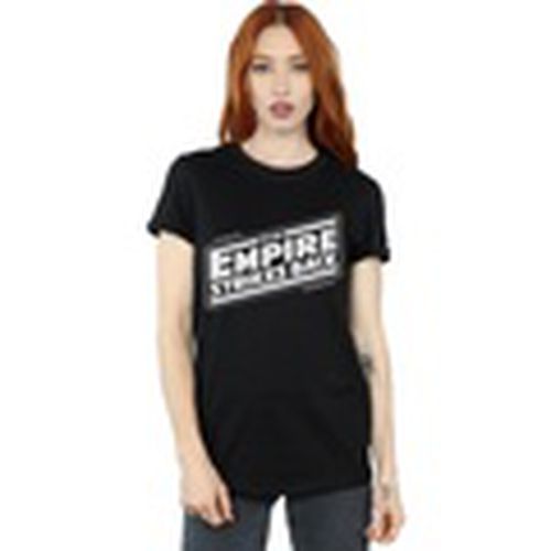 Camiseta manga larga The Empire Strikes Back Logo para mujer - Disney - Modalova