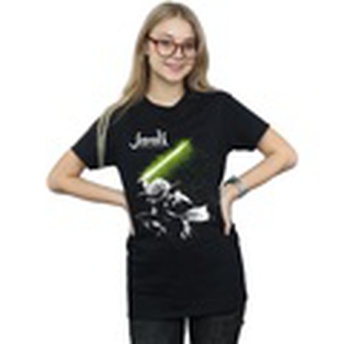 Camiseta manga larga Yoda Jedi Master para mujer - Disney - Modalova