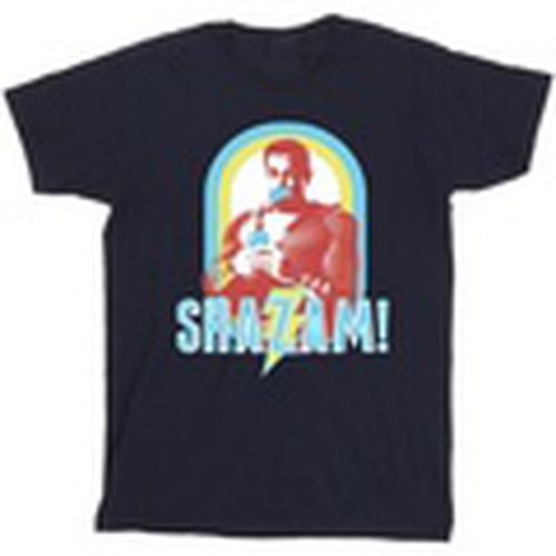 Camiseta manga larga Shazam Buble Gum Frame para hombre - Dc Comics - Modalova