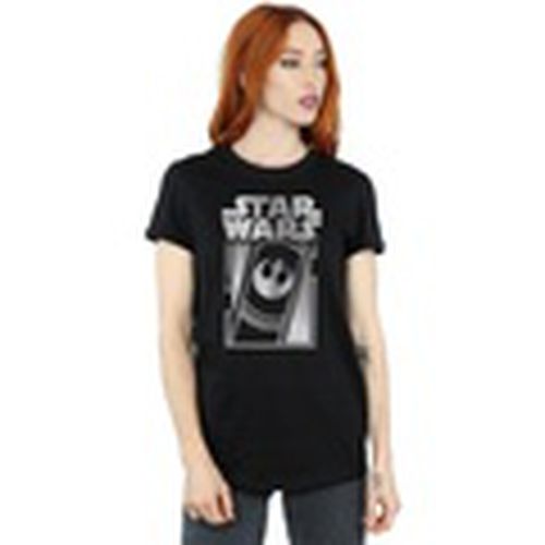 Camiseta manga larga The Last Jedi Frame Metallic para mujer - Disney - Modalova