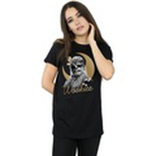 Camiseta manga larga The Last Jedi Gold Chewbacca para mujer - Disney - Modalova