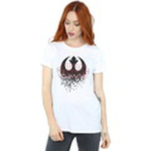 Camiseta manga larga The Last Jedi Shattered Emblem para mujer - Disney - Modalova