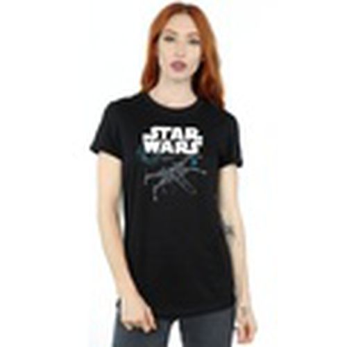 Camiseta manga larga The Last Jedi X-Wing para mujer - Disney - Modalova
