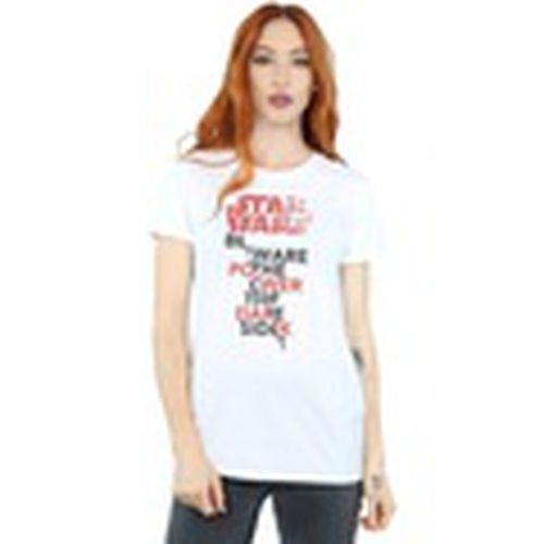 Camiseta manga larga The Last Jedi Power Of The Dark Side para mujer - Disney - Modalova