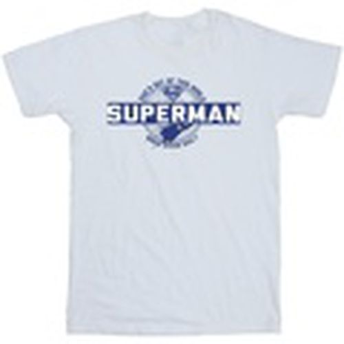 Camiseta manga larga Superman Out Of This World para hombre - Dc Comics - Modalova