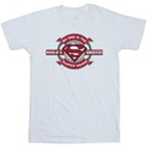 Camiseta manga larga Superman Super Hero para hombre - Dc Comics - Modalova
