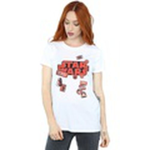 Camiseta manga larga The Last Jedi Badges para mujer - Disney - Modalova
