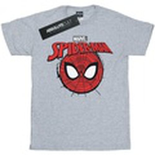 Camiseta manga larga Spider-Man Logo Head para hombre - Marvel - Modalova