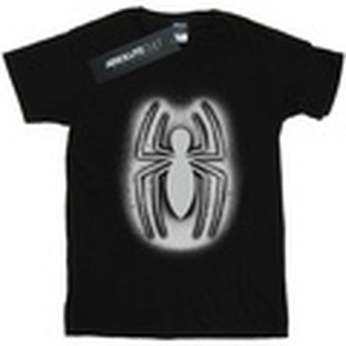 Camiseta manga larga Spider-Man Graffiti Logo para hombre - Marvel - Modalova
