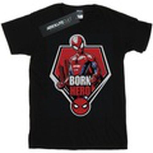 Camiseta manga larga Born Hero para hombre - Marvel - Modalova