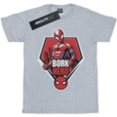 Camiseta manga larga Born Hero para hombre - Marvel - Modalova