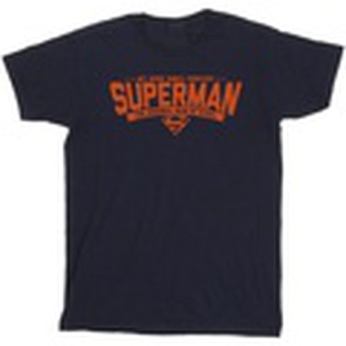 Camiseta manga larga Superman Hero Dad para hombre - Dc Comics - Modalova
