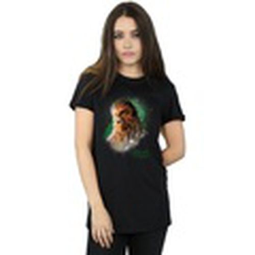 Camiseta manga larga The Last Jedi Chewbacca Brushed para mujer - Disney - Modalova