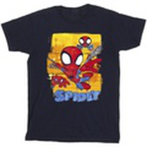 Camiseta manga larga Spidey And His Amazing Friends para hombre - Marvel - Modalova