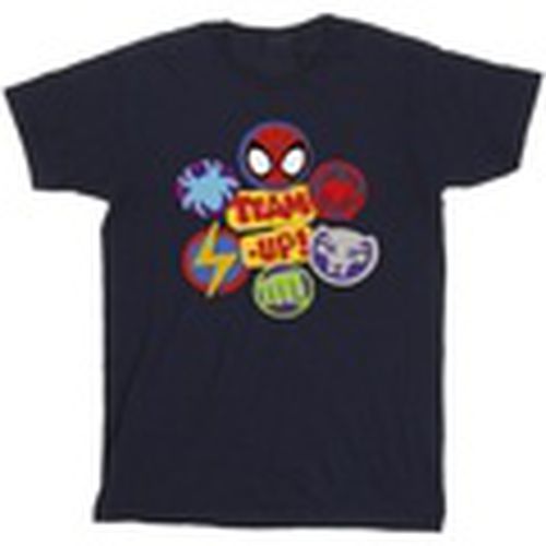 Camiseta manga larga Spidey And His Amazing Friends Up para hombre - Marvel - Modalova