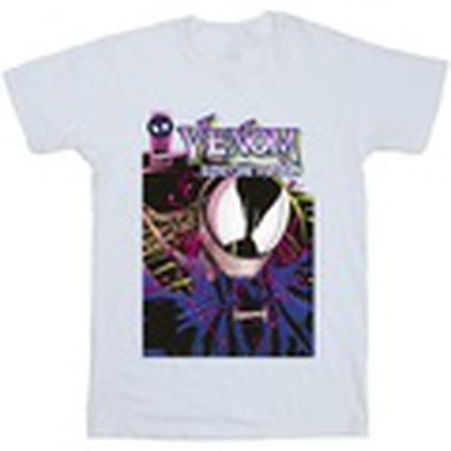 Camiseta manga larga Spider-Man Venom Purple Head para hombre - Marvel - Modalova