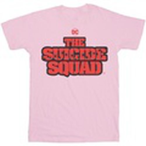 Camiseta manga larga The Suicide Squad Movie Logo para hombre - Dc Comics - Modalova