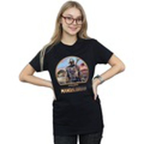 Camiseta manga larga The Mandalorian Mando And The Child para mujer - Disney - Modalova