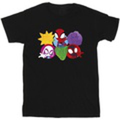 Camiseta manga larga Spidey And His Amazing Friends para hombre - Marvel - Modalova