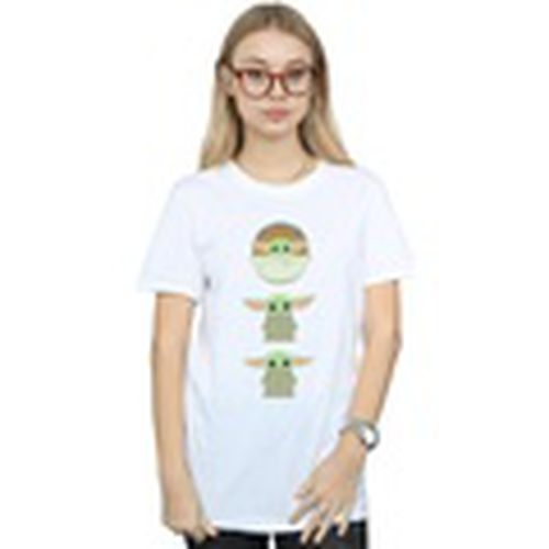 Camiseta manga larga The Mandalorian The Child Posing para mujer - Disney - Modalova