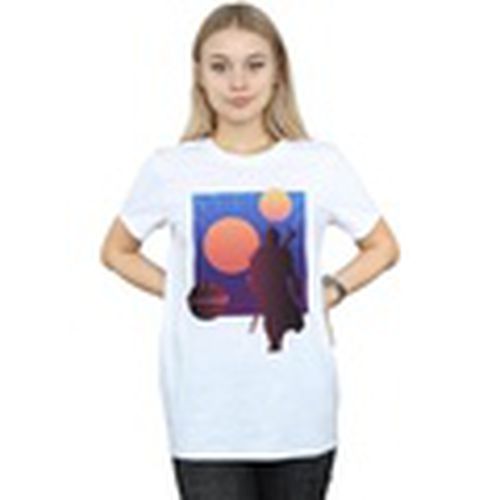 Camiseta manga larga The Mandalorian Duo Sunset para mujer - Disney - Modalova