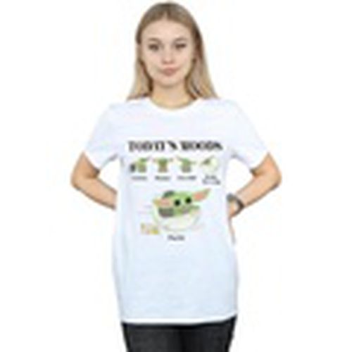 Camiseta manga larga The Mandalorian The Child Moods para mujer - Disney - Modalova