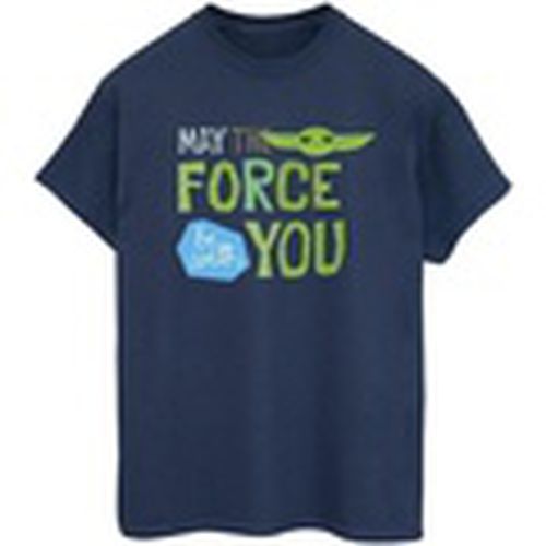 Camiseta manga larga The Mandalorian May The Force Be With You para mujer - Disney - Modalova