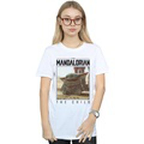 Camiseta manga larga The Mandalorian The Child Frame para mujer - Disney - Modalova