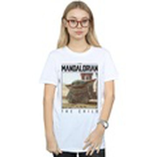 Camiseta manga larga The Mandalorian The Child para mujer - Disney - Modalova