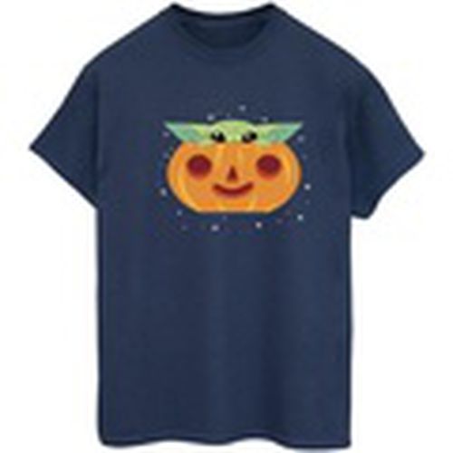 Camiseta manga larga The Mandalorian Grogu Pumpkin para mujer - Disney - Modalova
